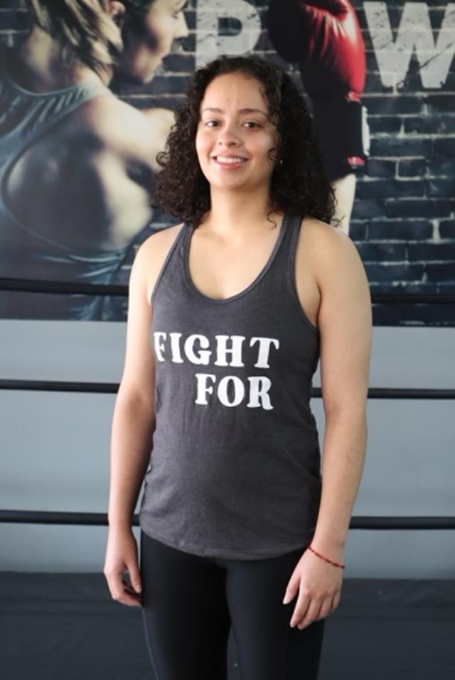 Fight For Your Why Women's Tank Dark Grey