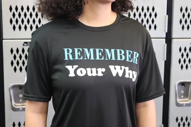 Remember Your Why short sleeve drifit shirt