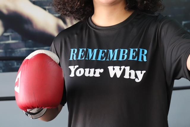 Remember Your Why short sleeve drifit shirt