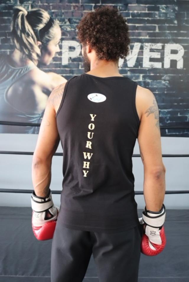 Fight For Your Why Mens Tank Black